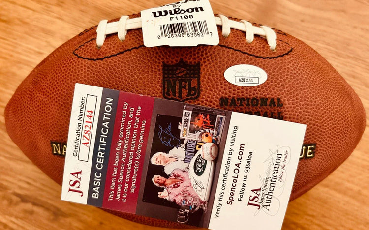 LaDainian Tomlinson autographed Wilson NFL game football JSA Chargers - AutographsForSale.com