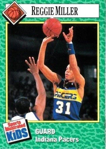 Reggie Miller Indiana Pacers 1990 SI for Kids card - AutographsForSale.com