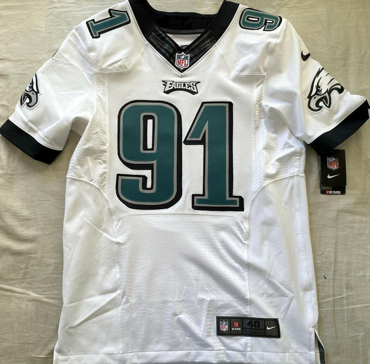 Fletcher Cox Philadelphia Eagles Nike Elite game model jersey NEW - AutographsForSale.com