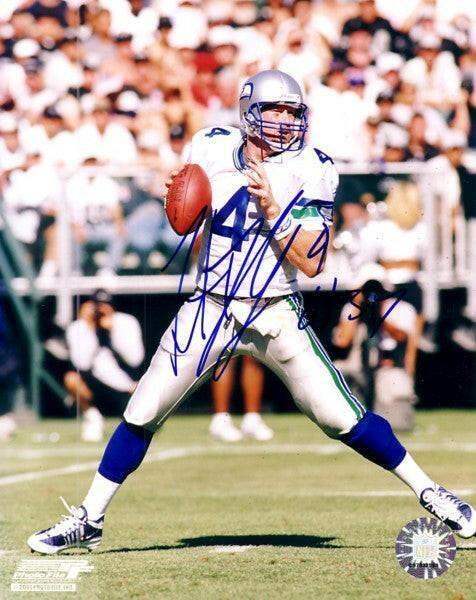 Trent Dilfer autographed Seattle Seahawks 8x10 photo - AutographsForSale.com