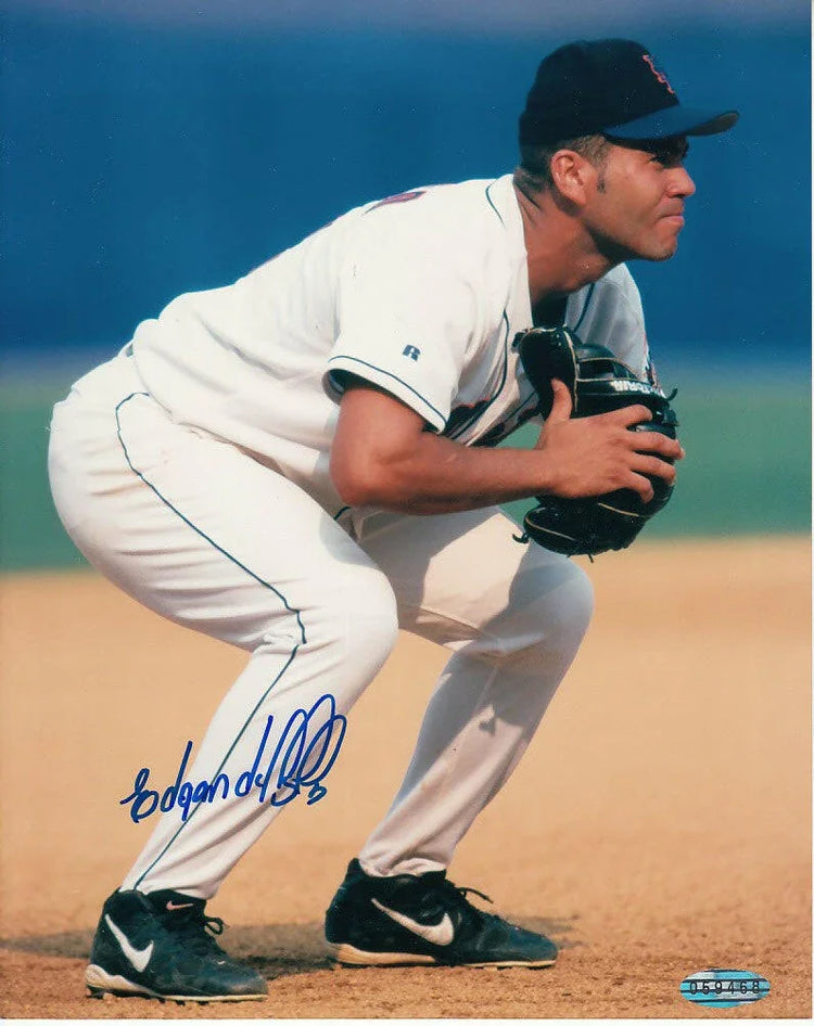 Edgardo Alfonzo autographed NY Mets 8x10 photo (Steiner) - AutographsForSale.com