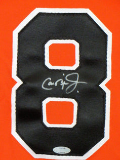 Cal Ripken autographed 1991 Baltimore Orioles orange Majestic throwback jersey (Ironclad) - AutographsForSale.com