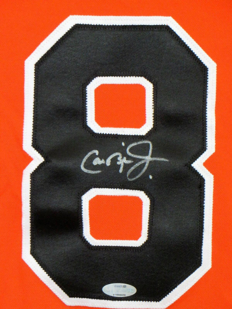 Cal Ripken autographed 1991 Baltimore Orioles orange Majestic throwback jersey (Ironclad) - AutographsForSale.com