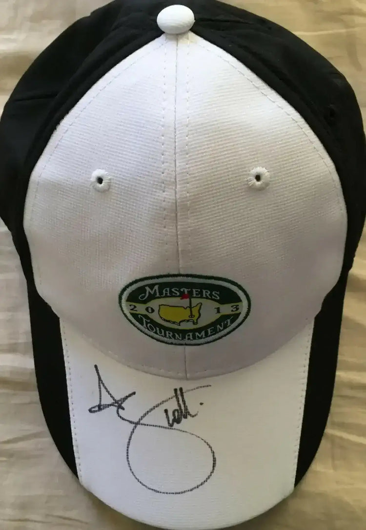 Adam Scott autographed 2013 Masters golf cap or hat JSA - AutographsForSale.com