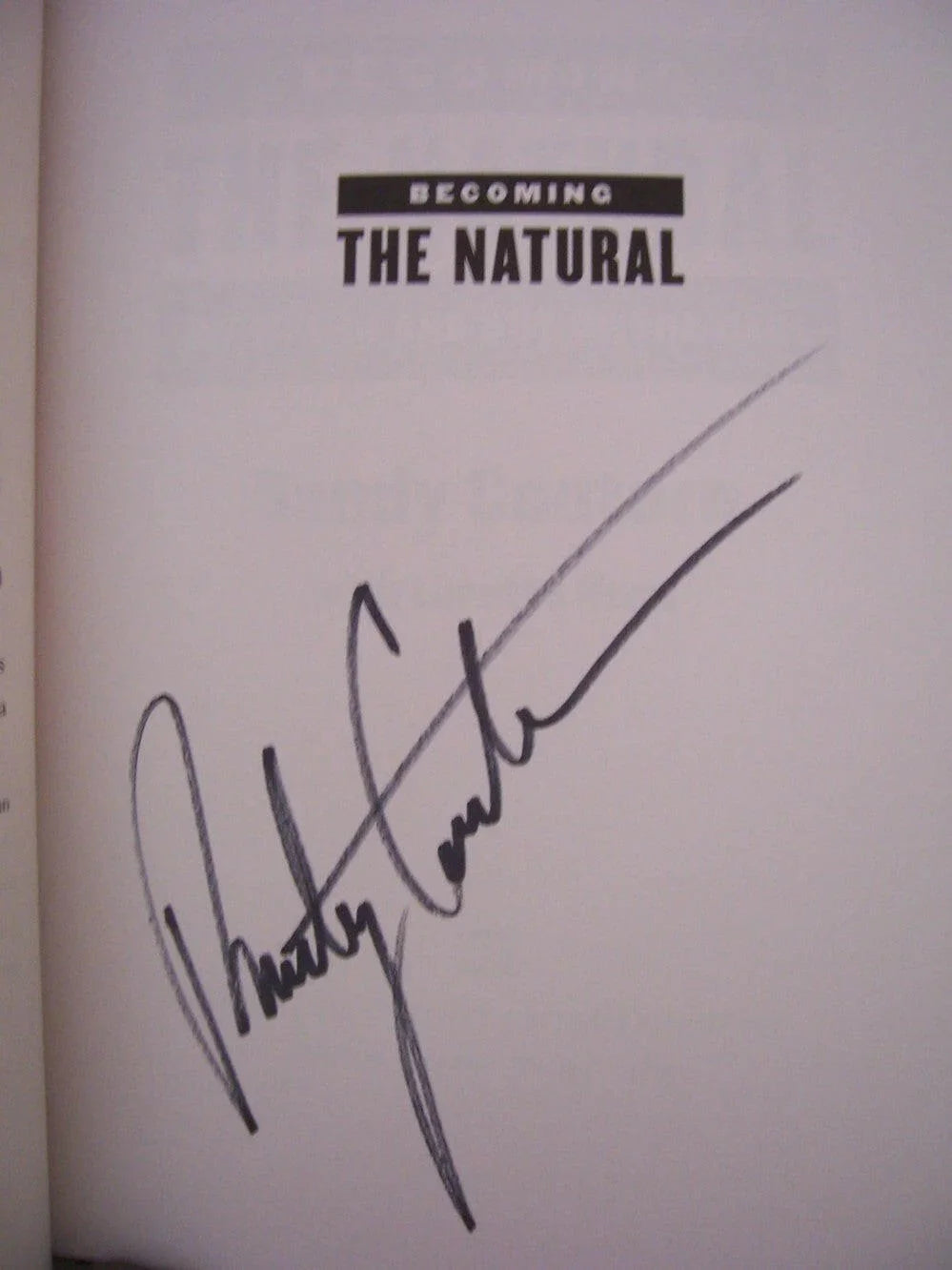 Randy Couture autographed Becoming Natural MMA book - AutographsForSale.com