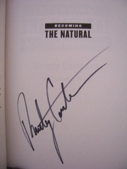 Randy Couture autographed Becoming Natural MMA book - AutographsForSale.com