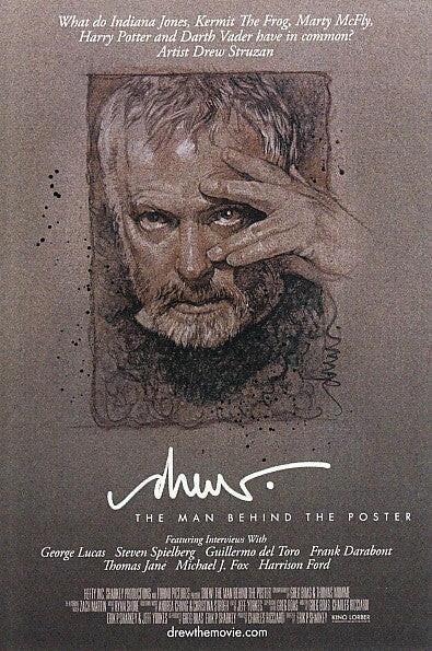 Drew Struzan Man Behind poster movie 2013 SDCC promo card - AutographsForSale.com