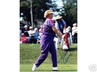 JoAnne Carner autographed 8x10 LPGA golf photo - AutographsForSale.com