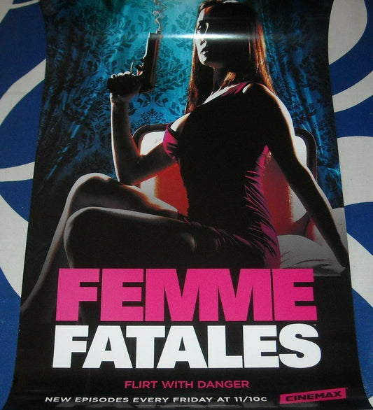 Femme Fatales 2012 Comic-Con Cinemax mini 11x17 promo poster - AutographsForSale.com