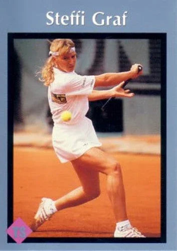 Steffi Graf 1991 Tuff Stuff Jr tennis card - AutographsForSale.com