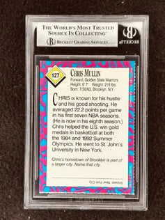 Chris Mullin signed Golden State Warriors 1993 SI for Kids card BAS - AutographsForSale.com