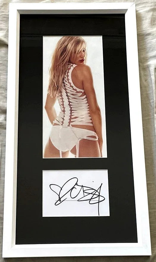 Cameron Diaz autograph framed sexy Maxim magazine photo JSA - AutographsForSale.com