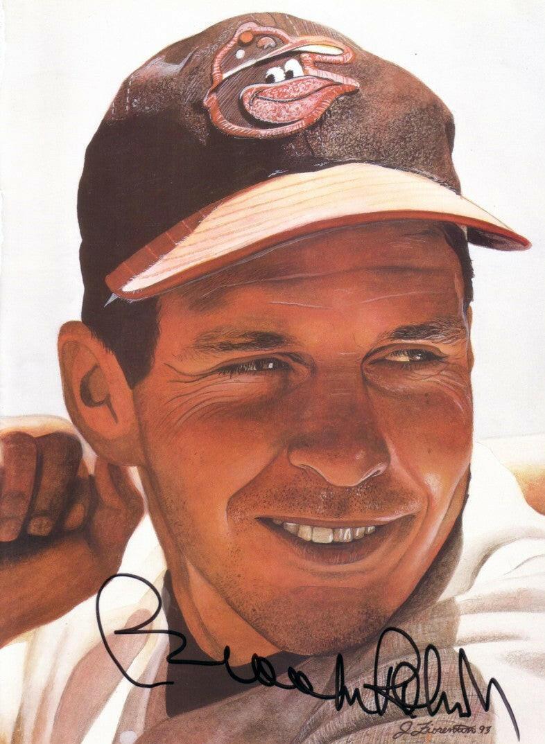 Brooks Robinson autographed Baltimore Orioles Art Print - AutographsForSale.com