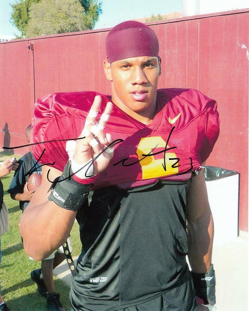 Taylor Mays autographed USC Trojans 8x10 photo - AutographsForSale.com