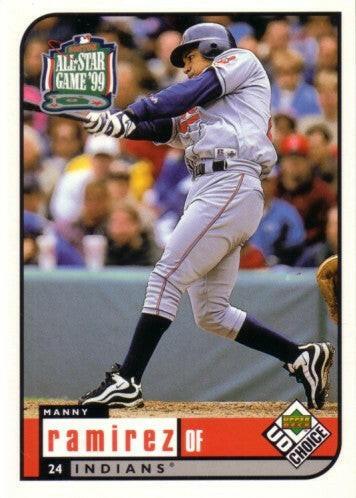Manny Ramirez Indians 1999 Upper Deck All-Star jumbo card - AutographsForSale.com