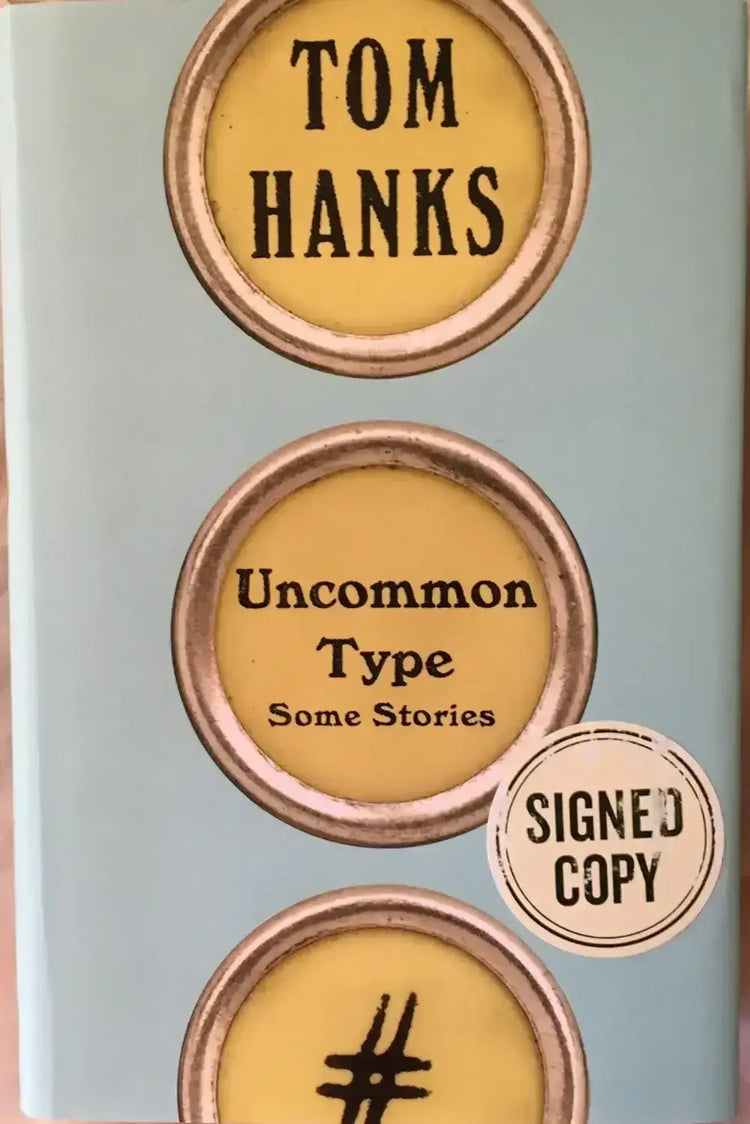 Tom Hanks autographed Uncommon Type hardcover 1st edition book - AutographsForSale.com