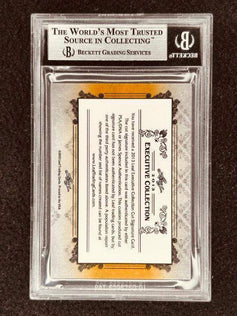 Jeremy Roenick 2013 Leaf Masterpiece Cut Signature certified signed card 1/1 JSA Blackhawks - AutographsForSale.com