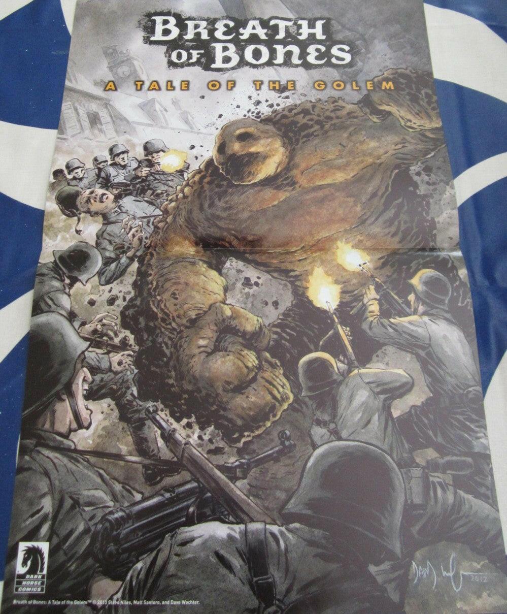 Strain & Breath of Bones Dark Horse Comics 2013 SDCC 2 Sided Foldout poster - AutographsForSale.com