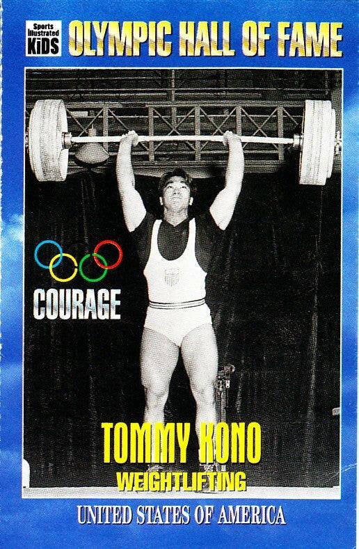 Tommy Kono Olympic Hall of Fame 1995 SI for Kids card - AutographsForSale.com