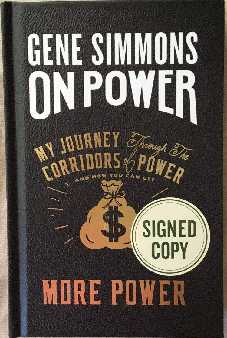 Gene Simmons autographed On Power hardcover signed 1st edition book JSA - AutographsForSale.com