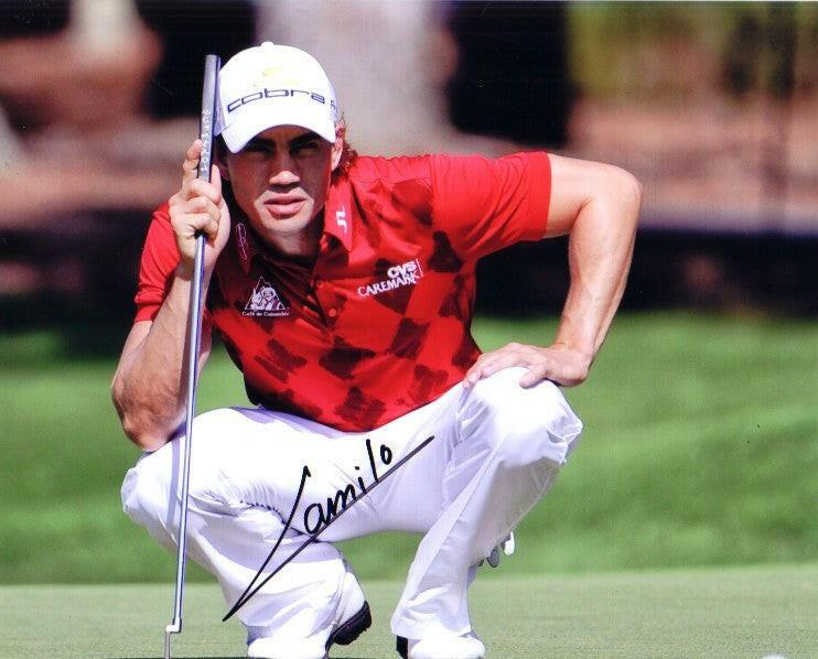Camilo Villegas autographed 8x10 golf photo - AutographsForSale.com