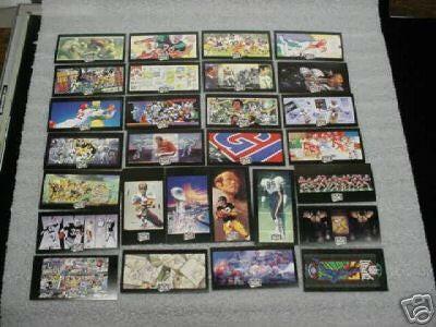 1992 NFL Experience Super Bowl 28 card set Terry Bradshaw Joe Montana Joe Namath Jerry Rice - AutographsForSale.com