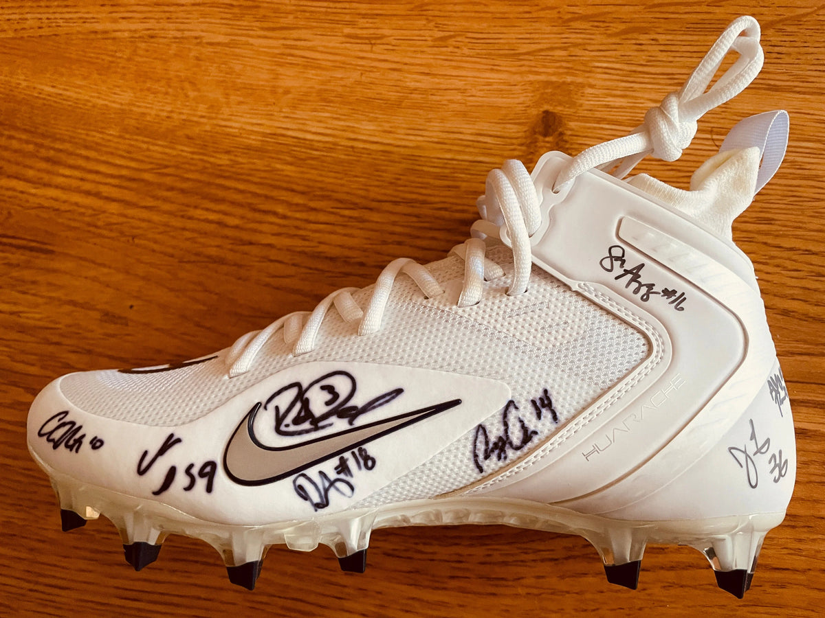 2022 US team Women’s Lacrosse Championship signed Nike cleat Taylor Cummings Charlotte North - AutographsForSale.com