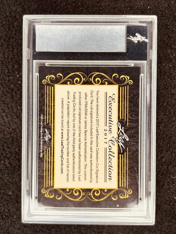 Ray Bourque 2017 Leaf Masterpiece Cut Signature certified signed card 1/1 JSA Bruins Avalanche - AutographsForSale.com