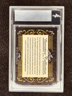 Ray Bourque 2017 Leaf Masterpiece Cut Signature certified signed card 1/1 JSA Bruins Avalanche - AutographsForSale.com