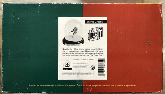 Wayne Gretzky NY Rangers 1999 UDA Great One Tribute mini figurine - AutographsForSale.com