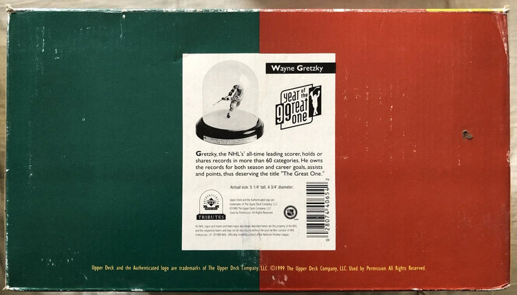 Wayne Gretzky NY Rangers 1999 UDA Great One Tribute mini figurine - AutographsForSale.com