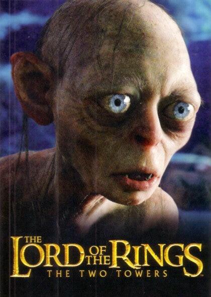 Lord of the Rings The Two Towers 2003 Gollum promo postcard - AutographsForSale.com