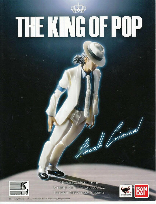Michael Jackson King of Pop Bandai Action Figure 2014 SDCC Sell Sheet Only - AutographsForSale.com