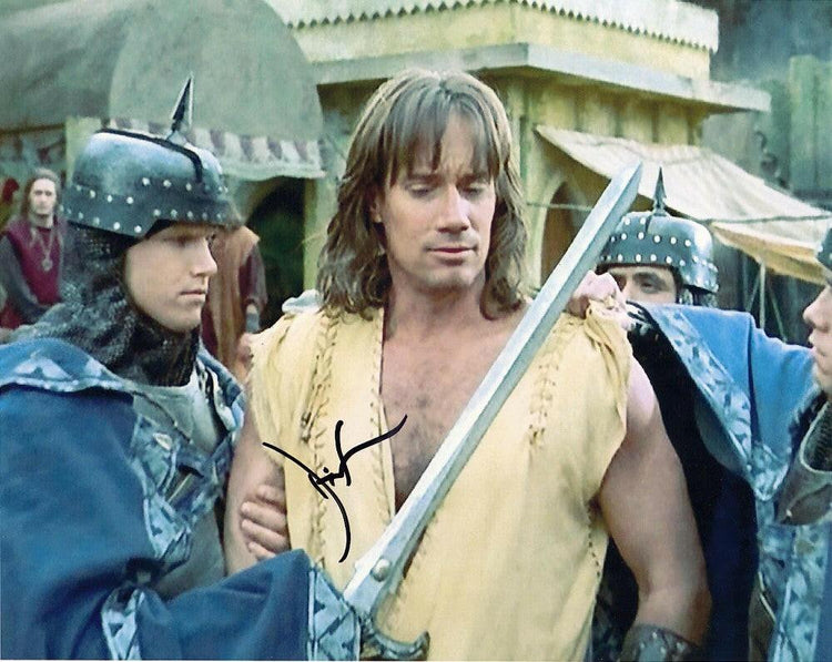 Kevin Sorbo autographed Hercules 8x10 photo - AutographsForSale.com