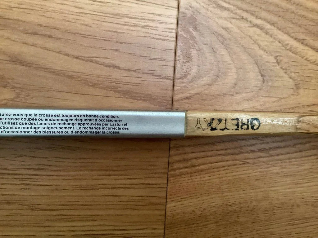 Wayne Gretzky autographed Los Angeles Kings Easton game issued hockey stick JSA - AutographsForSale.com