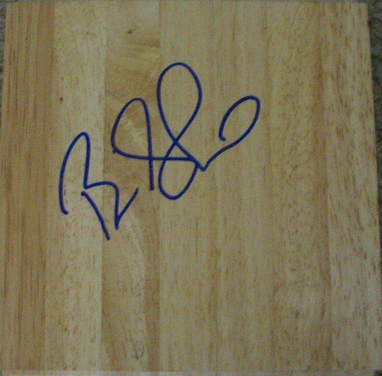 Brian Shaw signed basketball wood floor Celtics Lakers - AutographsForSale.com