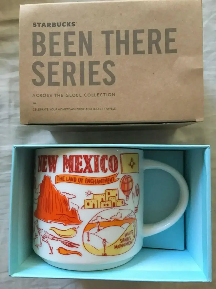 Starbucks 2018 Been There Series New Mexico 14 ounce collector coffee mug NEW - AutographsForSale.com