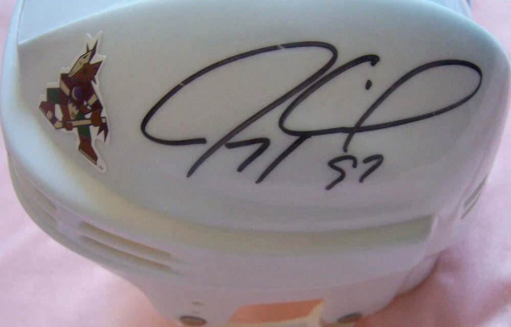 Jeremy Roenick autographed Phoenix Coyotes mini helmet - AutographsForSale.com