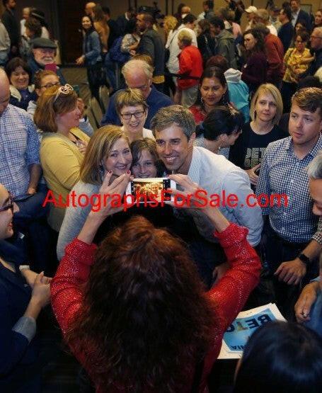 Beto O'Rourke autographed Beto For President 2020 campaign cap or hat - AutographsForSale.com