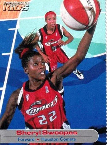 Sheryl Swoopes WNBA Houston Comets 2001 Sports Illustrated for Kids card - AutographsForSale.com