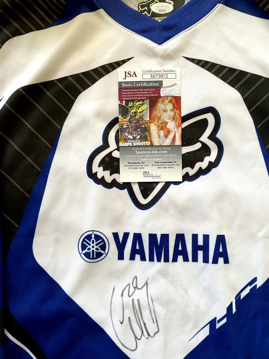 Chad Reed signed Yamaha Fox Racing motocross jersey JSA - AutographsForSale.com