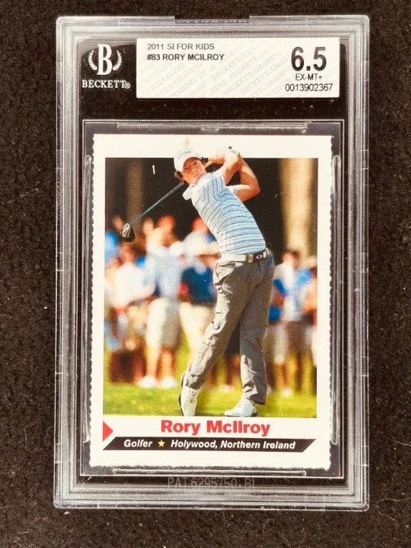 Rory McIlroy 2011 Sports Illustrated for Kids golf Rookie Card BGS Graded 6.5 - AutographsForSale.com