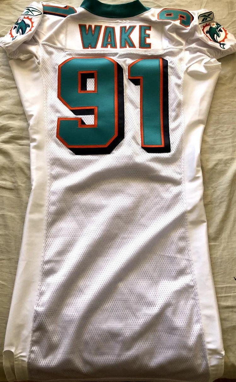 Cameron Wake Dolphins 2011 Reebok team issued game model jersey NEW - AutographsForSale.com