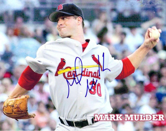 Mark Mulder autographed St Louis Cardinals 8x10 photo - AutographsForSale.com