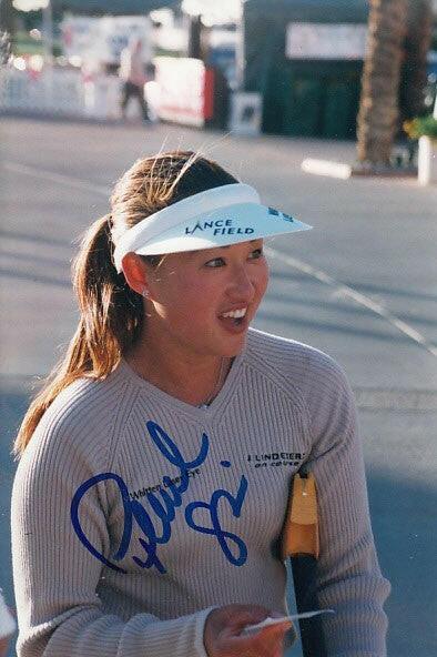 Pearl Sinn autographed 4x6 golf photo - AutographsForSale.com