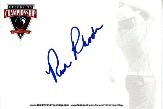 Rick Rhoden autographed 4x6 signature card Dodgers Pirates - AutographsForSale.com