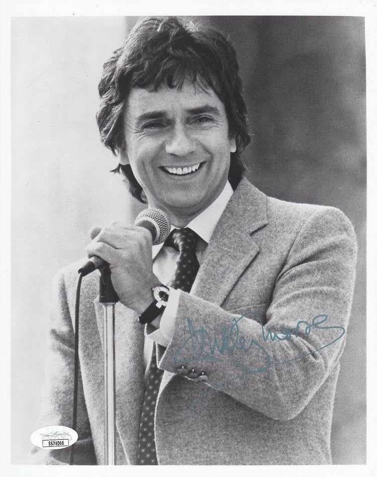 Dudley Moore signed 8x10 black & white photo JSA - AutographsForSale.com
