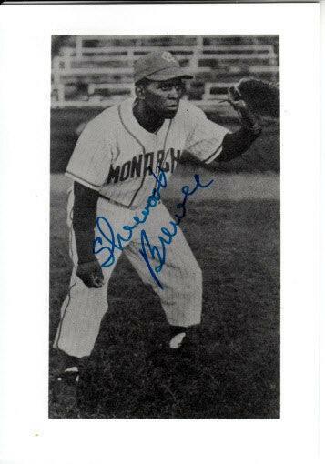 Sherwood Brewer signed Kansas City Monarchs 3 1/2 x 5 B&W photo - AutographsForSale.com