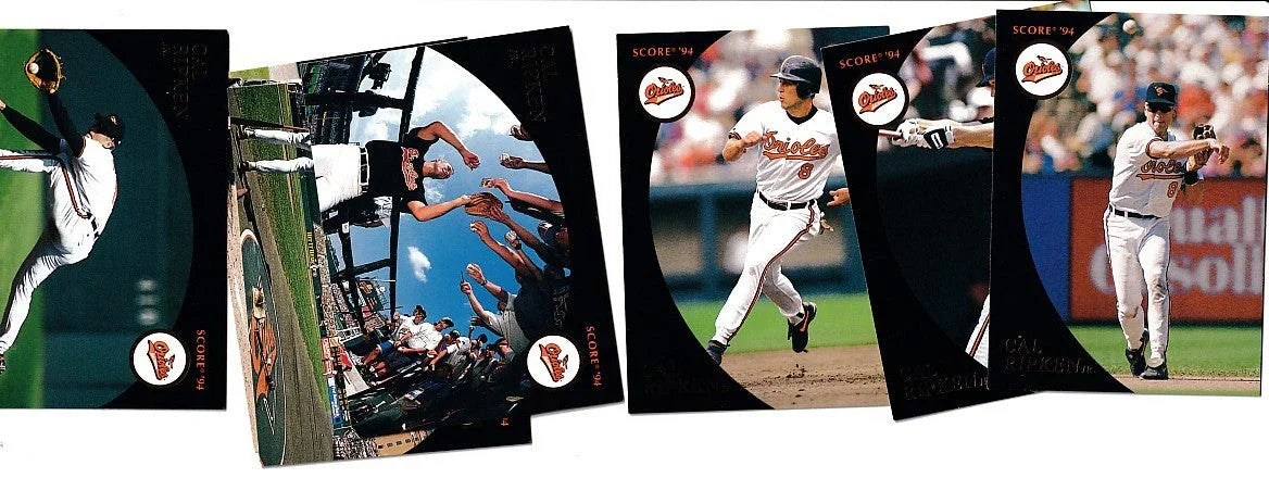 Cal Ripken Baltimore Orioles near complete 1994 Score Gold commemorative card set - AutographsForSale.com