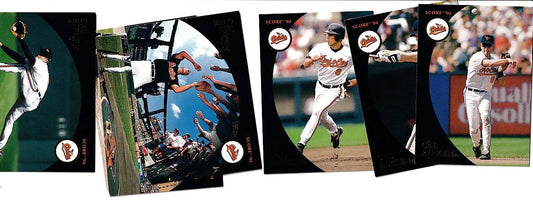 Cal Ripken Baltimore Orioles near complete 1994 Score Gold commemorative card set - AutographsForSale.com